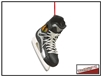 NHL Skate Ornament - Chicago Blackhawks