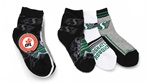 Saskatchewan Riders Boys 3 Pack Spots Socks