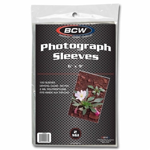 BCW 6x9 Photo Sleeves