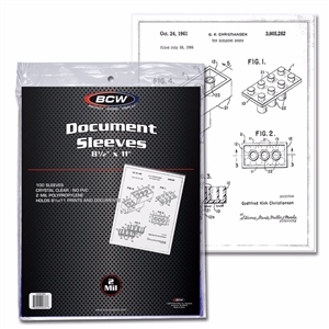 BCW 8.5 x 11 - Document