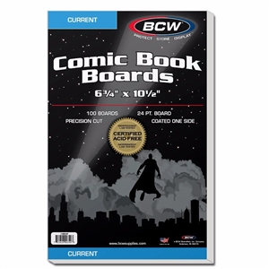 BCW Current Comic Backing Boards