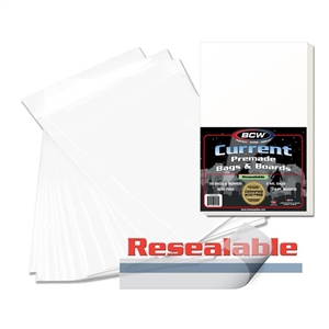 BCW Bag and Board - Current Resealable