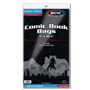 BCW Current/Modern Comic Bags - Thick