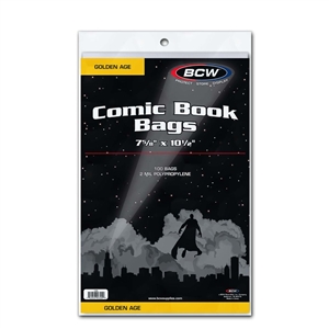 BCW Golden Comic Bags