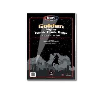 BCW Golden Comic Mylar - 4 MIL