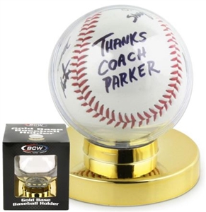 BCW Gold Base Baseball Holder