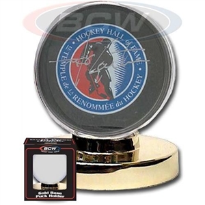 BCW Gold Base Puck Holder