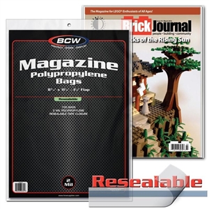 BCW Magazine Bags - Resealable