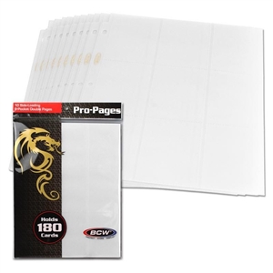 BCW 9 Pocket - Double Pages Side-loading