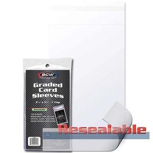 BCW Graded Card Sleeves - Resealable