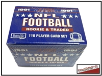 1991 NFL Football Rookie & Traded