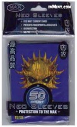 50 Count Max Neo Sleeves Blue Skull