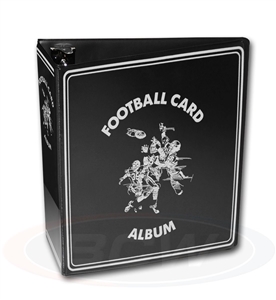 BCW 3" Football Album - Black