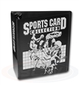 BCW 3" Sports Card Collection Album - Black