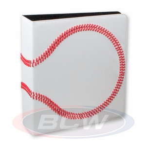 BCW 3" Baseball Album - Premium - White