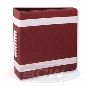 BCW 3" Football Album - Premium - Brown