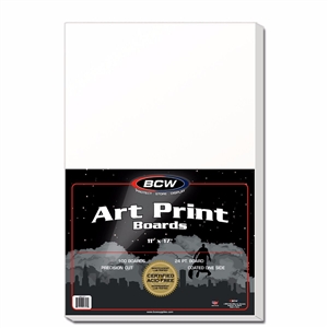 BCW Art Print Backing Boards - 11x17