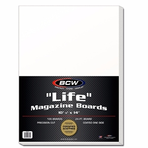 BCW Life Magazine Boards