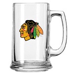 Blackhawks 15oz Glass Sports Mug