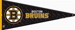 Boston Bruins Metal Pennant Sign
