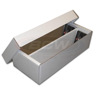 BCW 1600 Count Storage Boxes (Shoebox)