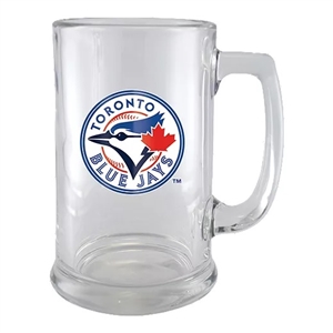 Blue Jays Sports Glass Stein