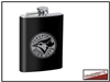 Toronto Blue Jays 8oz Black Stainless Steel Flask