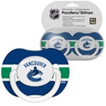 Canucks 2 Pack Pacifier Set