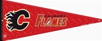 Calgary Flames Metal Pennant Sign
