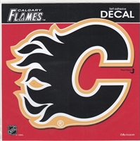 Calgary Flames Indoor/Outdoor Sticker