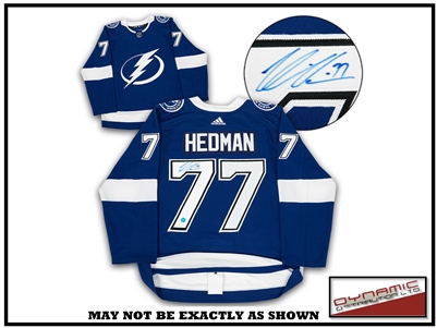 Autographed Jersey - Victor Hedman