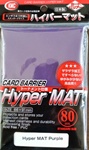 KMC 80ct Hyper Matte Purple Sleeves