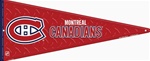 Montreal Canadiens Tin Metal Pennant Sign