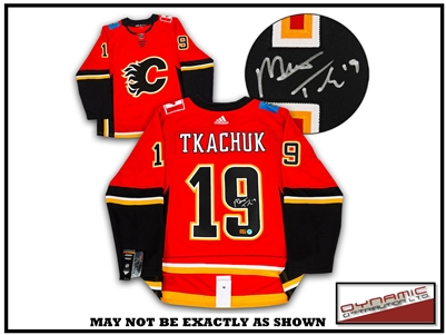 Autographed Jersey - Matthew Tkachuk