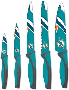 NFL 5 Piece Kitchen Knife Set