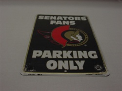 NHL Parking Sign - Ottawa Senators