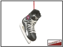 NHL Skate Ornament - Montreal Canadiens