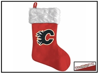 NHL Light Up Christmas Stocking - Calgary Flames