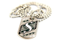 Saskatchewn Riders Dog Tag