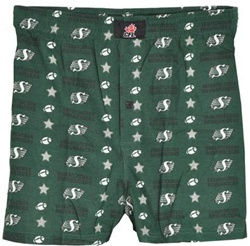Saslatchewan Riders Large Green Boxer Short