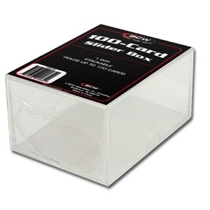 BCW 2-Piece Slider Box (Soapdish) - 100 Count