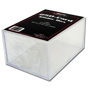 BCW 2-Piece Slider Box (Soapdish) - 250 Count