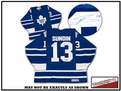 Autographed Jersey - Mats Sundin