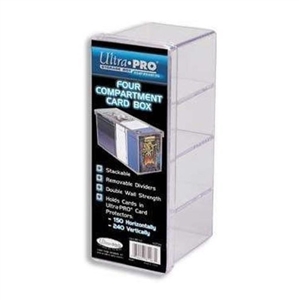 Ultra Pro 4 Compartment Box