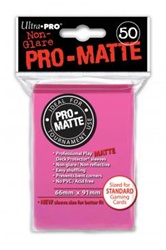 Ultra Pro 50ct Pro Matte Bright Pink Sleeves