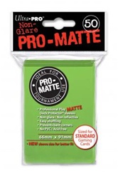 Ultra Pro 50ct Pro Matte Lime Green Sleeves