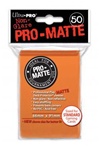 Ultra Pro 50ct Pro Matte Orange Sleeves