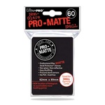 Ultra Pro 60ct Pro Matte Black Sleeves