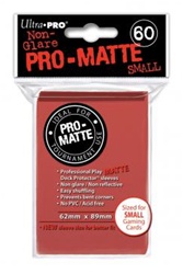 Ultra Pro 60ct Pro Matte Red Sleeves