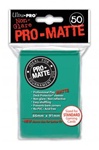 Ultra Pro 50ct Pro Matte Aqua Sleeves